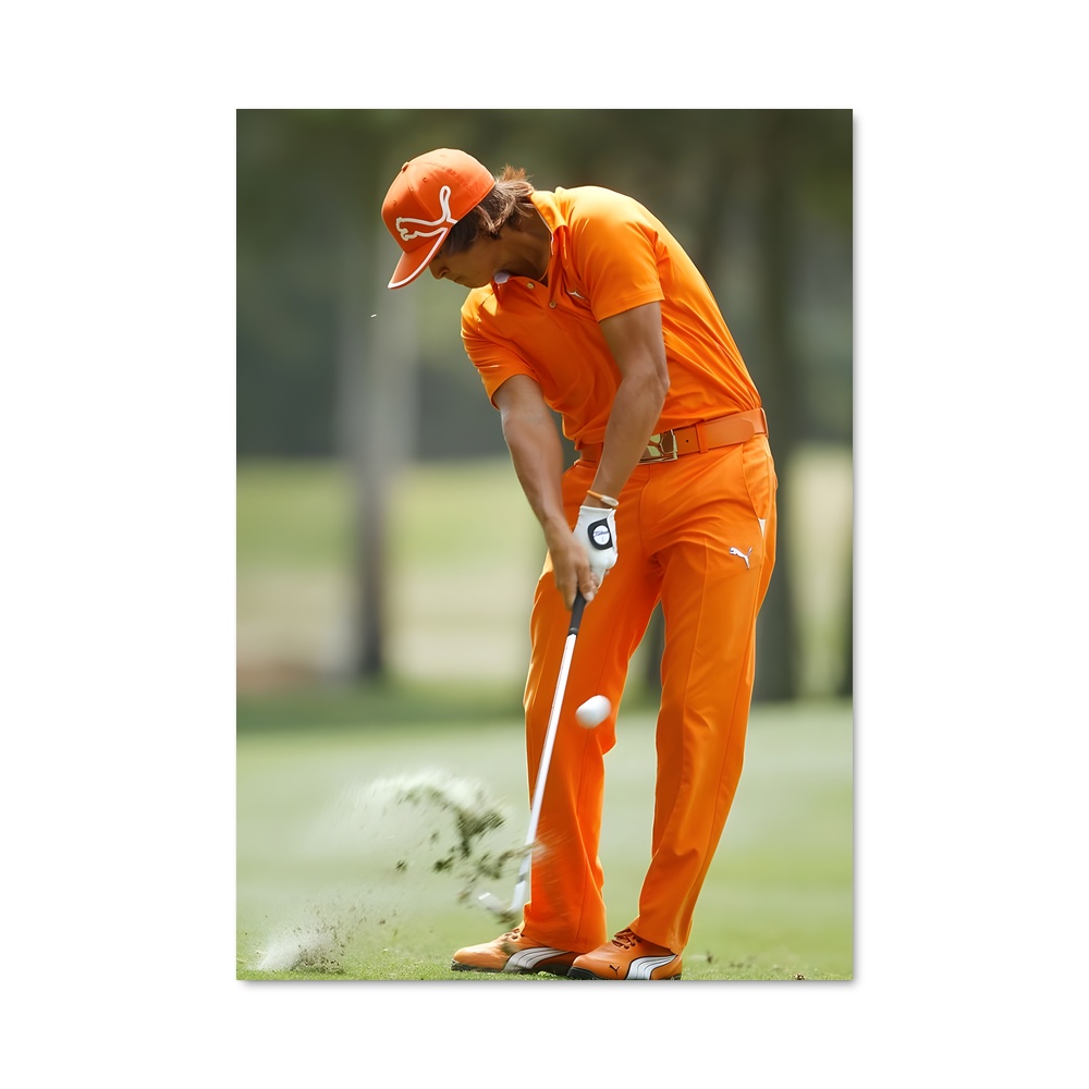 Poster Swing Éclatant – affiche Golf